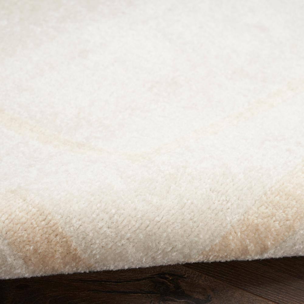 Ivory Gold 9' x 12' Rectangular Washable Outdoor Rug