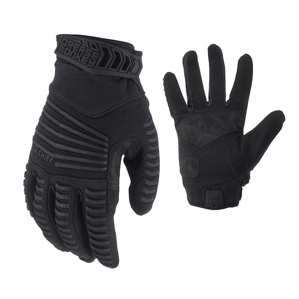 Grease Monkey Large Crew Chief Pro Automotive Gloves 25192-06 - The Home  Depot