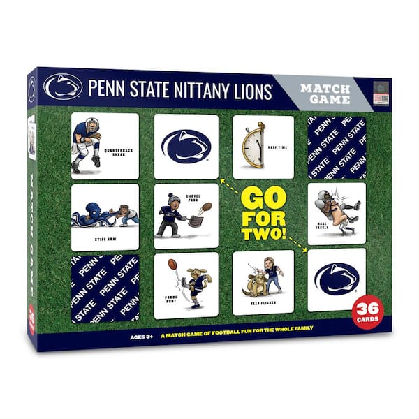 YouTheFan NCAA Penn State Nittany Lions Licensed Memory Match Game 2501253  - The Home Depot