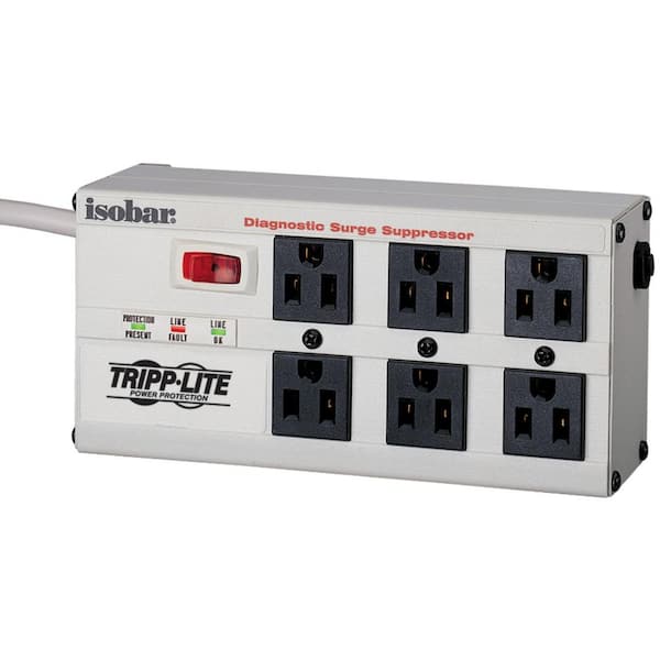 Tripp Lite ISOBAR 6 ft. 6-Outlet Strip Cord