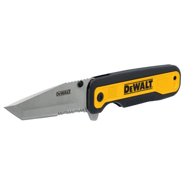 DEWALT - 3.3 in. Tanto Pocket Knife with Quick Flip