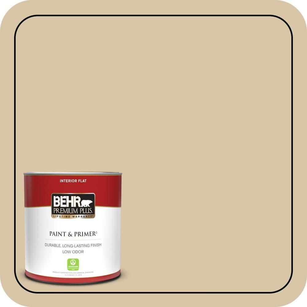 1 qt. #MQ2-23 Almond Butter Flat Low Odor Interior Paint & Primer price history on PriceWatchPro