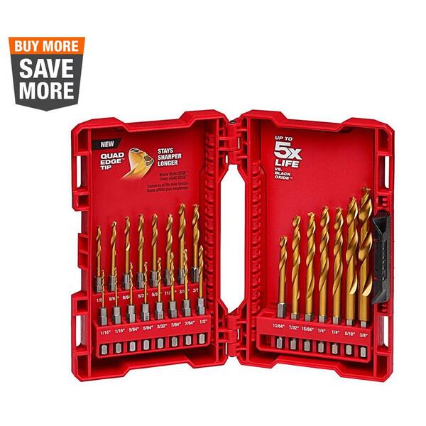 Titanium Drill Bit Set 