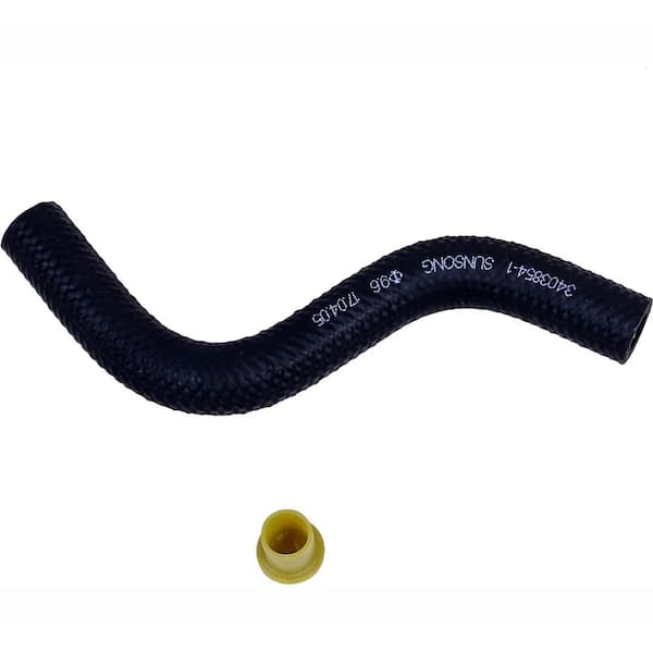 Sunsong Power Steering Return Line Hose Assembly - Pipe To Pipe - fits 2004-2008 Acura TSX