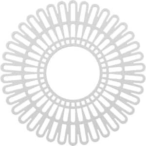 22 in. O.D. x 8-1/8 in. I.D. x 3/4 in. P Cornelius Architectural Grade PVC Peirced Ceiling Medallion