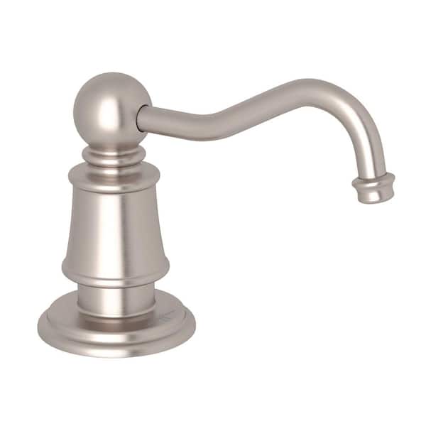 Georgian Era Deck Mounted Soap Dispenser in Satin Nickel