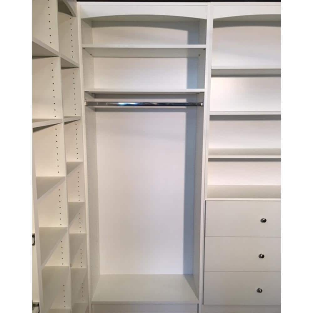 Wardrobe Hanging Closet System 14 in. D x 32 in W x 84 in H