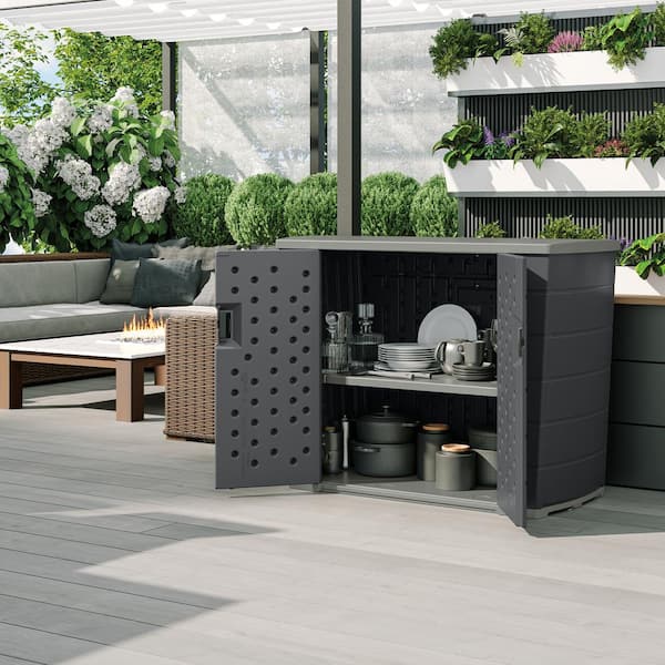 Backyard Oasis Entertaining Station with Storage