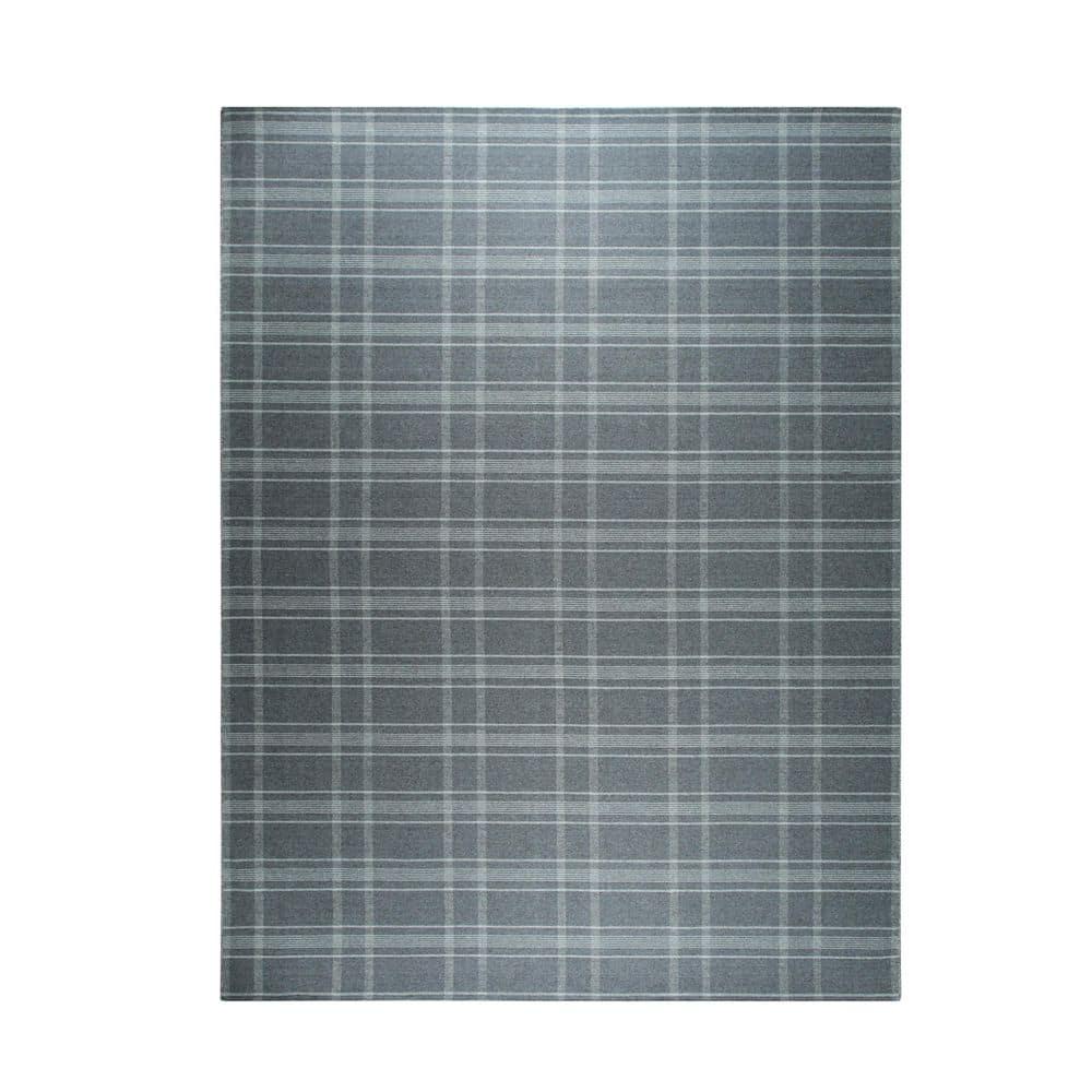 3' x 5' Wool Grey Area Rug main image 0