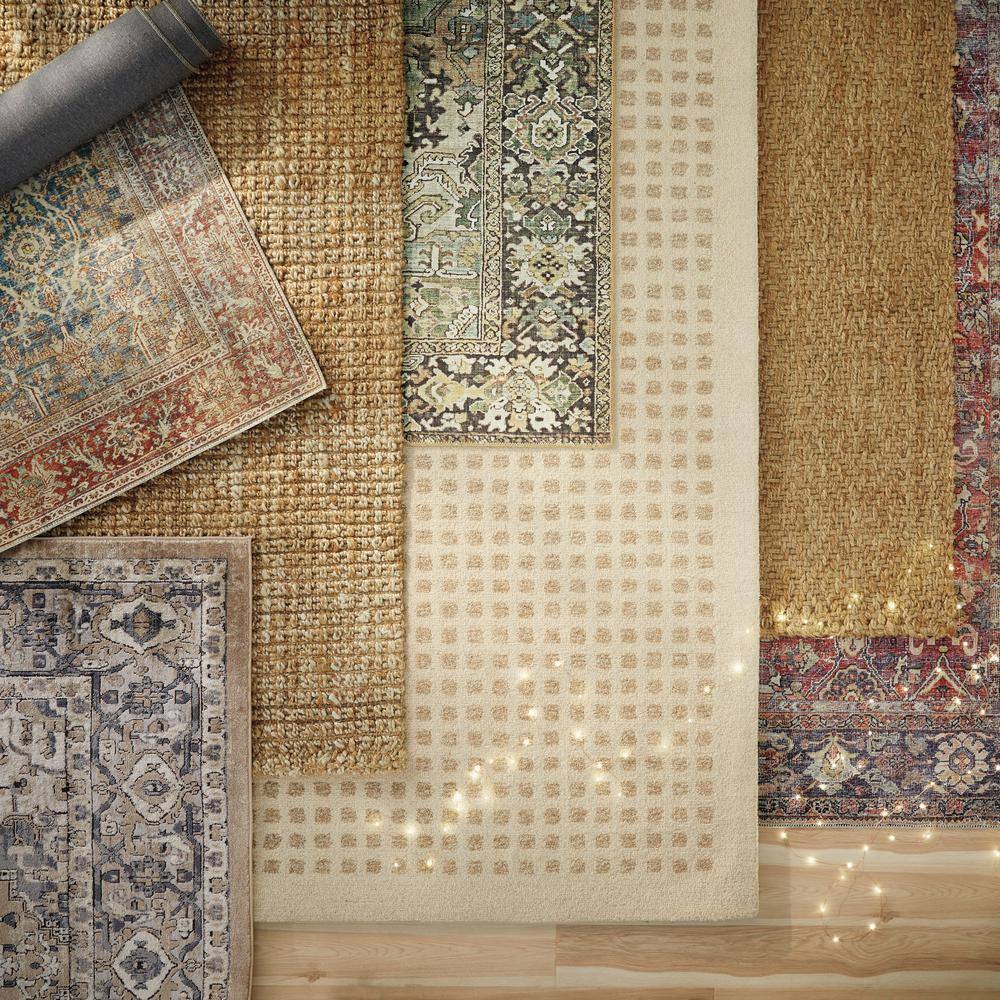 Hand-Knotted Natural Jute & Sisal 8' x 10' Area Rug