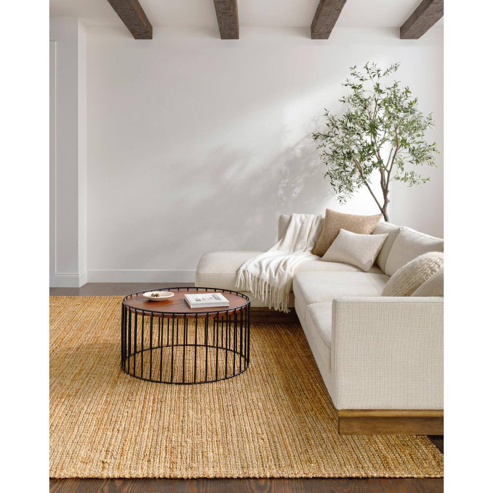 Handmade Ivory Jute Rectangular Area Rug 2' x 3'