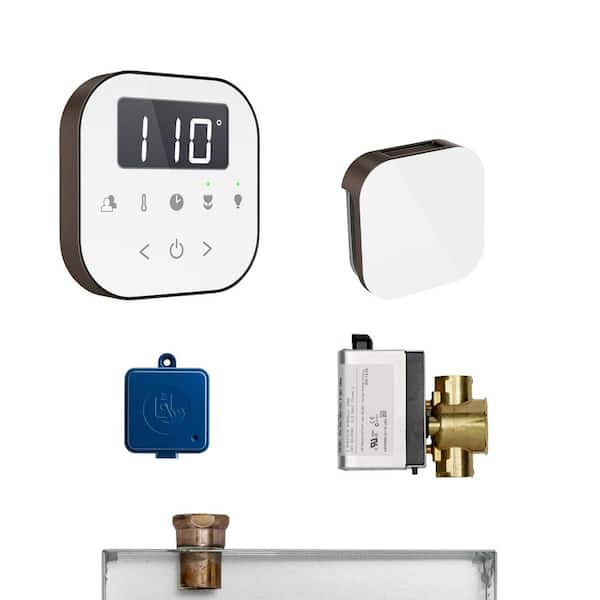 Mr. Steam AirButler Package in White Oil Rubbed Bronze