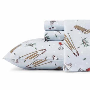 Eddie Bauer Printed Flannel Sheet Set