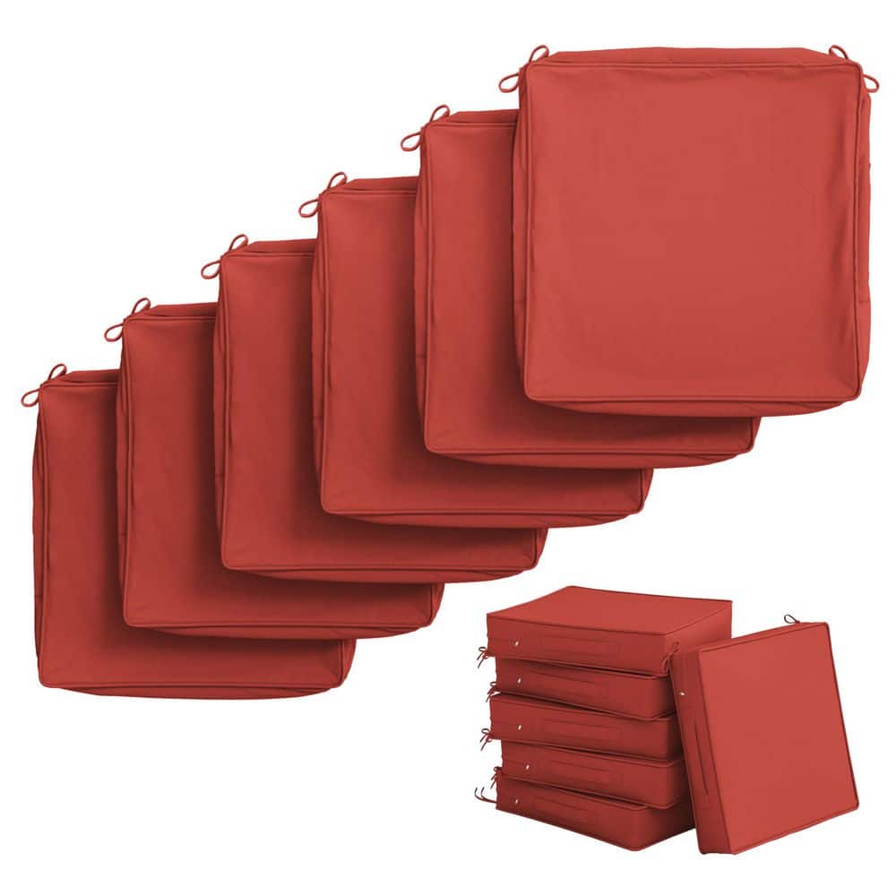 18.5 in. x 16 in. (6-Pack) Slipcover Repacement Outdoor Fade&Splash Resistant Couch Seat Cushion Cover Terra price history on PriceWatchPro