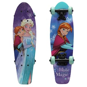 Frozen Make Magic Kids 21 in. Complete Skateboard