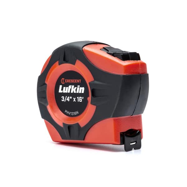 Crescent Lufkin P1000 3/4 in. x 16 ft. Hi-Viz Orange Tape Measure