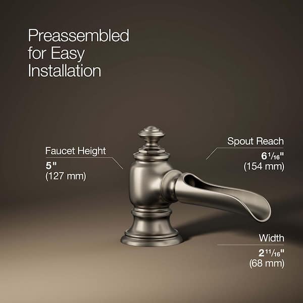 KOHLER Artifacts Flume bathroom Sink Spout
