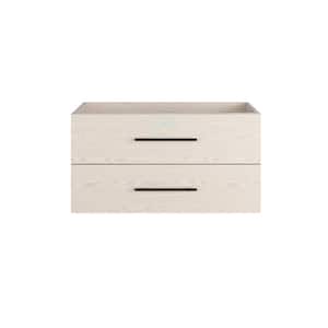 Napa 36 in. W x 20 in. D x 21 in. H Single Sink Bath Vanity Cabinet without Top in Natural Oak, Wall Mounted