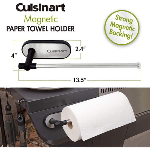 Teak Stand-Up Paper Towel Holder