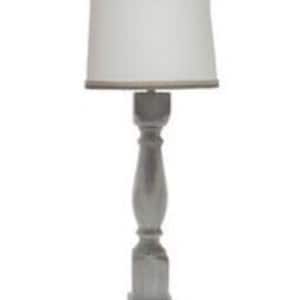 31 in. Brown Standard Light Bulb Bedside Table Lamp