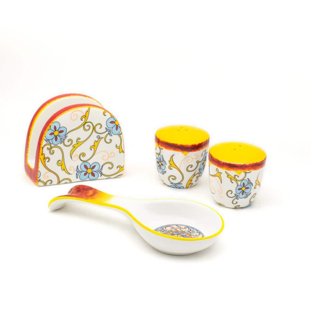 Euro Ceramica Duomo Table Accessory Set