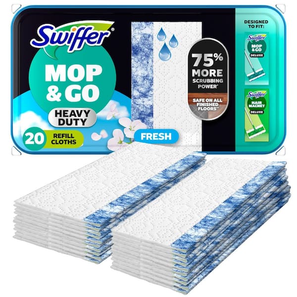 Sweeper Wet Heavy Duty Open Window Fresh Scent Refills (20-Count)