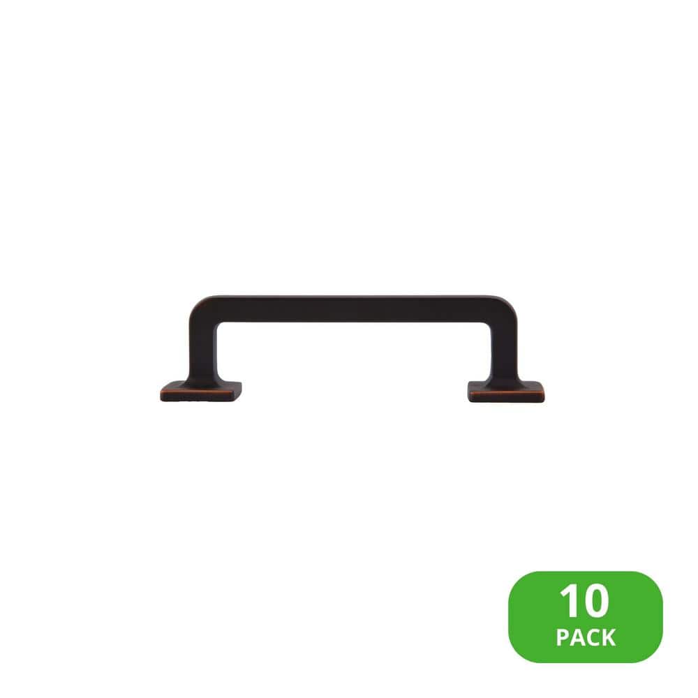 10-Pack Boise 3-1/2 in. (89 mm) Center-to-Center Traditional Oil Rubbed Bronze Bar Drawer Pull price history on PriceWatchPro