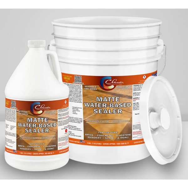 Classic Coatings Systems - 5 gal. CW408 Clear Matte Water Based Interior/Exterior Concrete Sealer