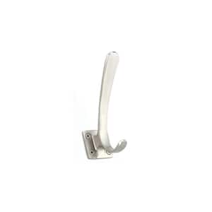 4-1/2 in. (115 mm) Brushed Nickel Contemporary Wall Mount Hook