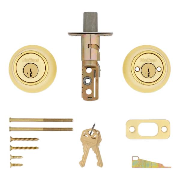 back number 2ndデモCDdistance knock tender Kwikset 667 Series Deadbolt Antique Nickel, Blank Plate on