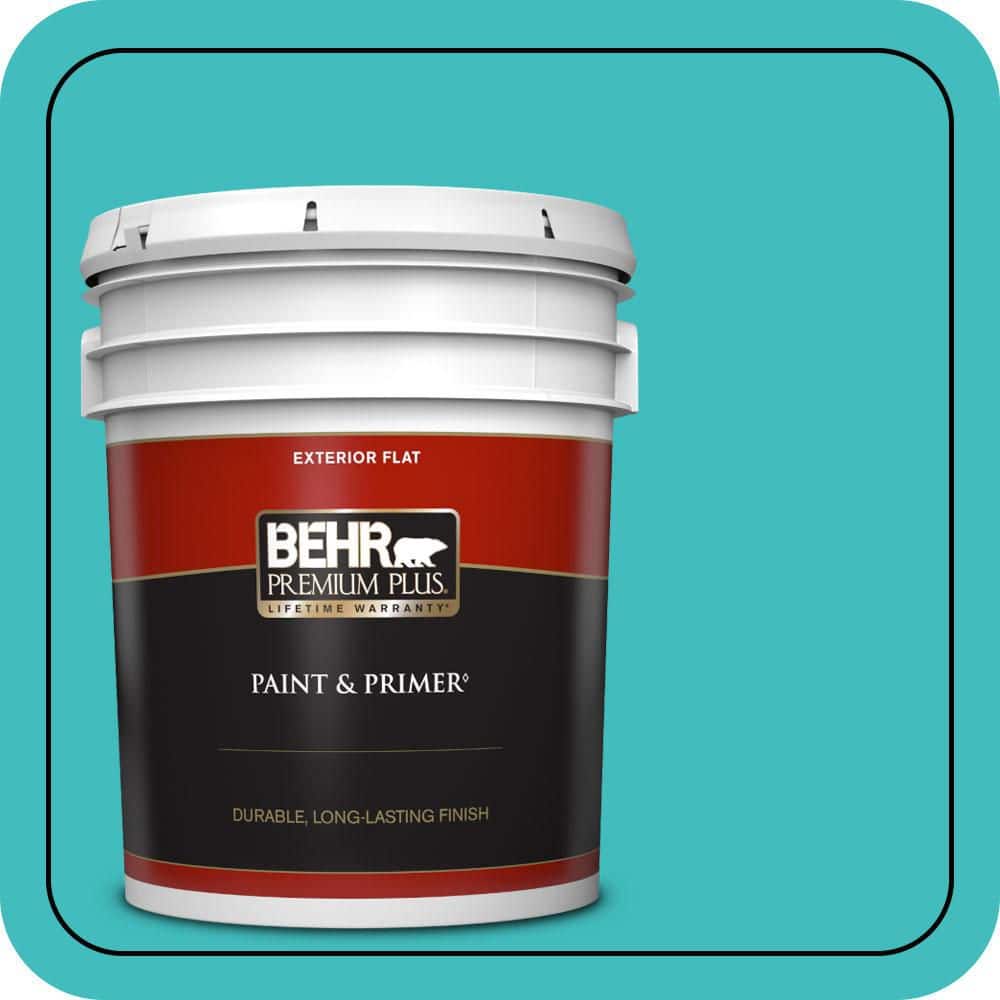 5 gal. #P460-4 Lagoon Rock Flat Exterior Paint & Primer price history on PriceWatchPro
