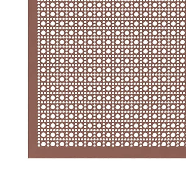 1 ft. x 2 ft. Aluminum Venetian Bronze Lincane Sheet