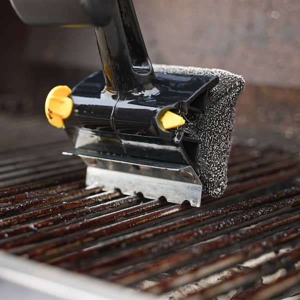 BBQ Daddy Grill Brush - Bristle Free Steam Cleaning Scrubber