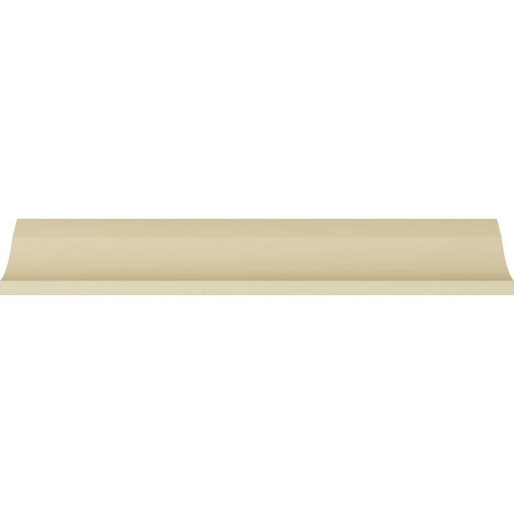 2 3/4"H x 2 3/8"P x 3 5/8"F x 94 1/2"L Sequential Crown Moulding