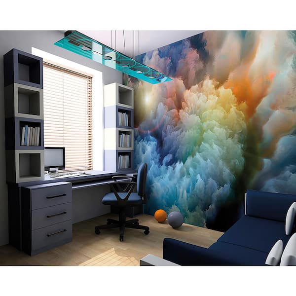 Brewster Moody Clouds Wall Mural