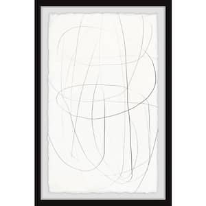 "My Terms" by Marmont Hill Framed Abstract Art Print 12 in. x 8 in. .