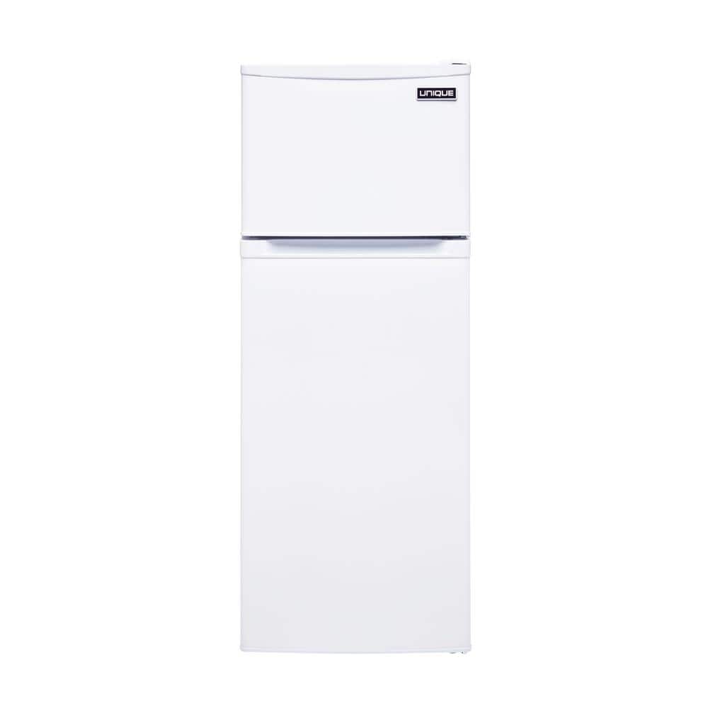 Unique Appliances Off-Grid 19.2 in. 6 cu. ft. 170L Solar DC Top Freezer Refrigerator in White