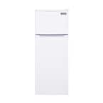 Off-Grid 19.2 in. 6 cu. ft. 170L Solar DC Top Freezer Refrigerator in White