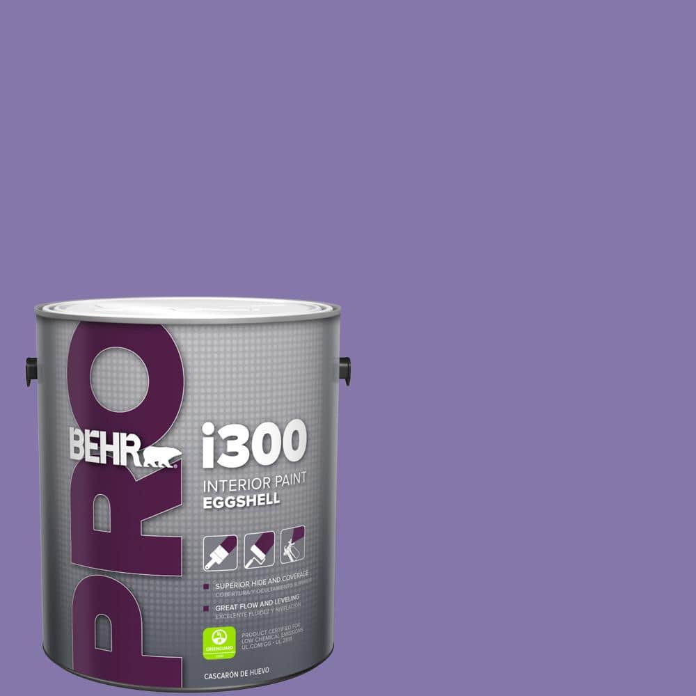 BEHR PRO 1 gal. #640B-6 Grape Parfait Eggshell Interior Paint