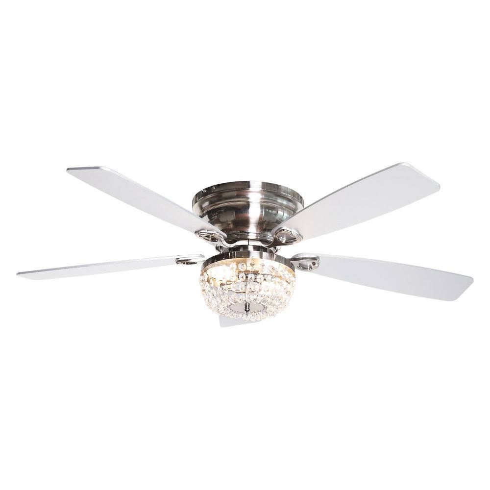 Parrot Uncle 48 in. Indoor Satin Nickel 