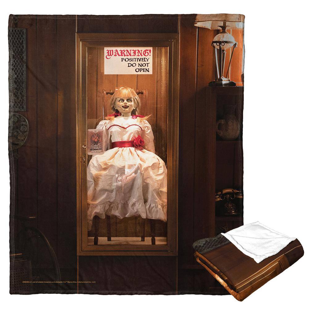 Annabelle Positively Do Not Open Silk Touch Throw Blanket 50x60 Inches