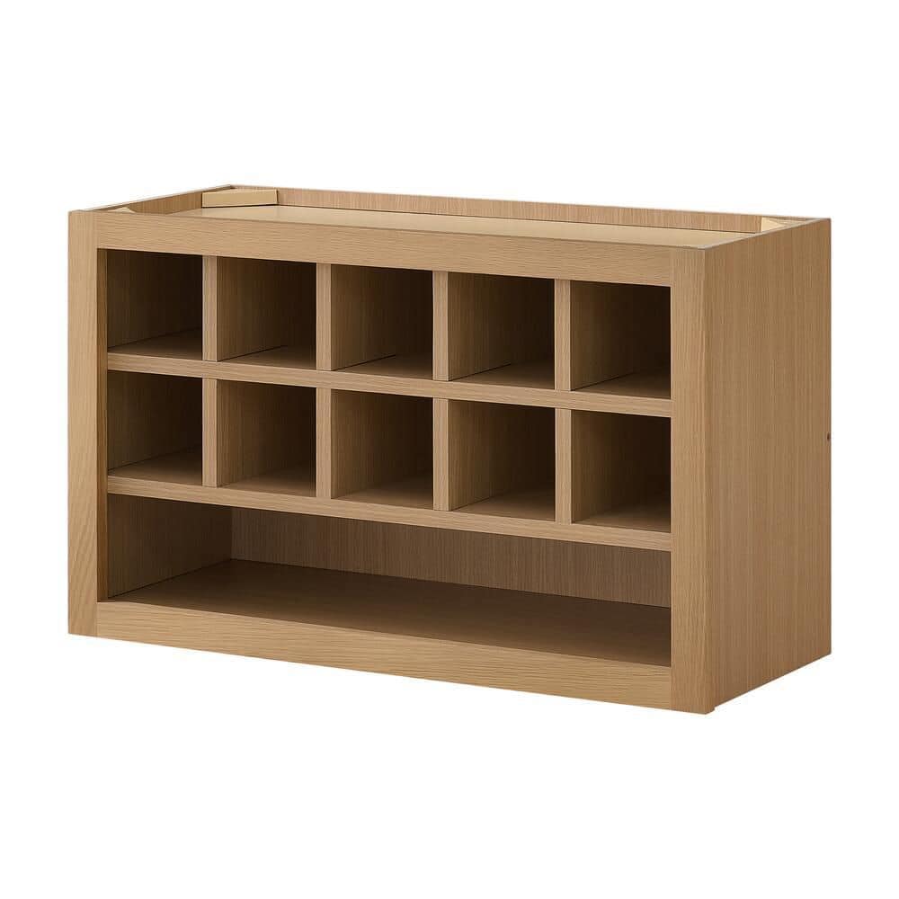 Avondale 30 in. W x 12 in. D x 18 in. H Ready to Assemble Plywood Shaker Specialty Wall Kitchen Cabinet in White Oak price history on PriceWatchPro
