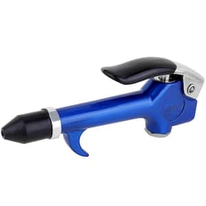 ColorFit by Milton 1/4 in. NPT Lever Blow Gun Tool-Rubber Tip Nozzle, Blue