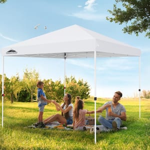 EAGLE PEAK 10 ft. x 10 ft. Instant Outdoor Pop up Canopy Tent Shelter ...