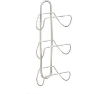 Modern Decorative Metal 3-Level Wall Mount Towel Rack Holder and Organizer for Storage of Bathroom Towels