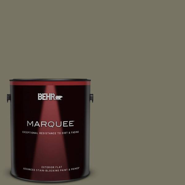BEHR MARQUEE 1 gal. #BXC-20 Amazon River Flat Exterior Paint & Primer