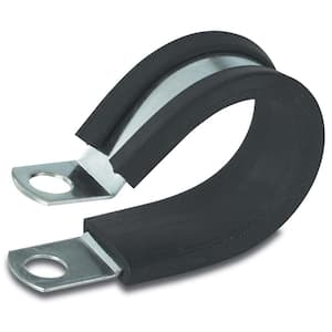1 in. Rubber Insulated Metal Clamp (1-Pack)