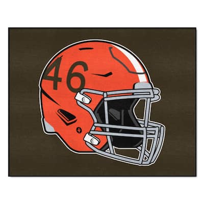 FANMATS Cleveland Browns 3 ft. x 6 ft. Football Field Runner Rug 7654 - The  Home Depot