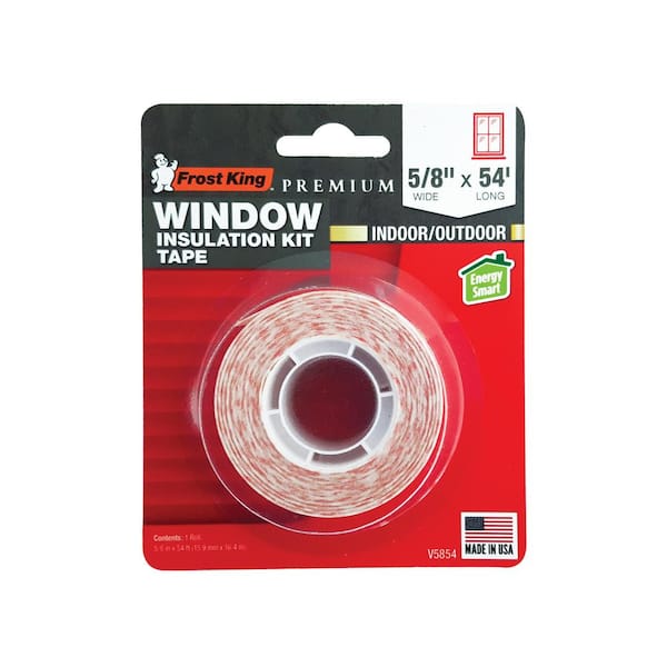 Frost King 0.625 in. x 54 ft. Window Tape V5854 - The Home Depot