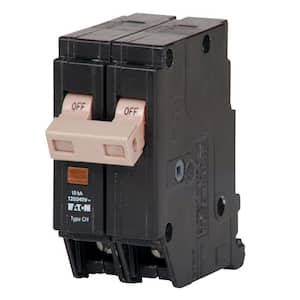 CH 15 Amp 240 Volts 2-Pole Circuit Breaker with Trip Flag
